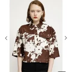 SLY COW VEGAN SUEDE SHORT/SH 牛柄ジャケットのサムネイル