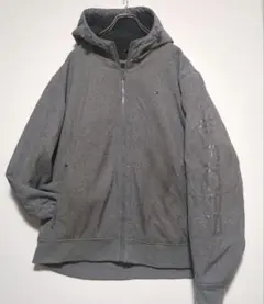 TOMMY HILFIGER トミーヒルフィガー 裏ボア ジップパーカー XL