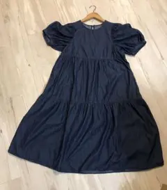 GU ティアードワンピース フリーサイズ