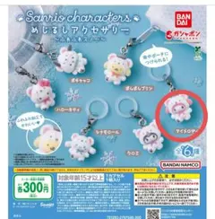 サンリオキャラクターズ　めじるしアクセサリー〜ふわふわスノー〜