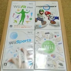 はじめてのWii Wiiスポーツ マリオカート WiiFitプラス ジャンク