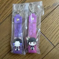 鬼滅の刃　一番くじ　姉の仇　胡蝶しのぶ・栗花落カナヲ キーホルダーセット