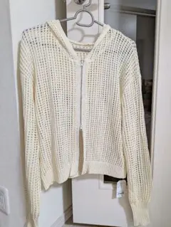 最終値下 Green parks メッシュニットパーカー