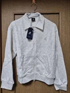 【新品・タグ付き】KANGOL レディース ジップアップ オートミール 85