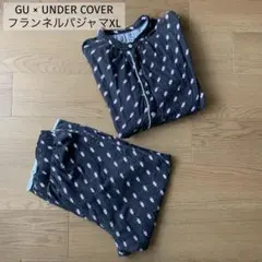 【XL】GU アンダーカバー　フランネルパジャマ