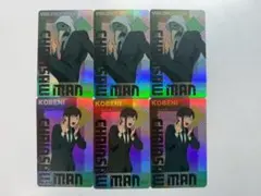 台湾限定　劇場版チェンソーマン レゼ編 ホログラムカード 6枚セット