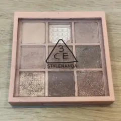 3CE BRマルチアイカラー パレット #OVERTAKE ベージュ　ブラウン