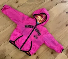 ヒスミニ リバーシブルジャンパー　フリース　90cm