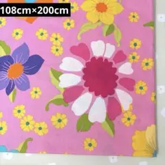 SALE♡ USAコットンシーチング生地 花柄 108cm×200cm