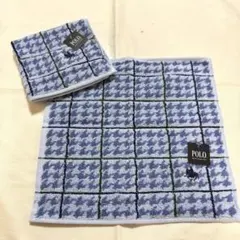【２枚セット】POLO ポロ タオル ハンカチ 紳士 メンズ