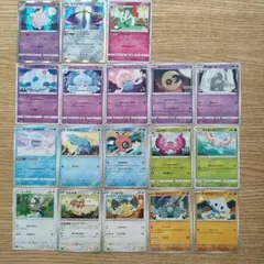 ポケモンカード くどうみき miki kudoさんイラストカード18枚セット