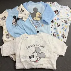 Disney Mickeyロンパース カバーオール　バースデイ　babydollのサムネイル