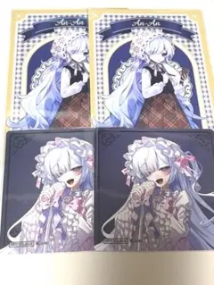 B*g様 魔法少女ノ魔女裁判 夏目アンアン 手描きイラスト 中色紙 まの