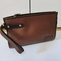 【値下げ】アテストーニ a testoni ストラップ付セカンドバッグ