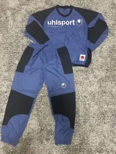 uhlsportGKピステ上下 青/黒 Mサイズ