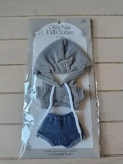 3coins　推しぬい　秋服　パーカー　ジーパン