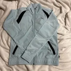 PUMA ライトブルー ジップアップジャケット