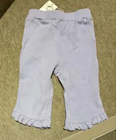 フリル付き薄紫色ボトムス 90(S)