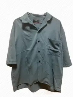 美品　HARE ハレ 半袖シャツ ライトブルー トロミMサイズ