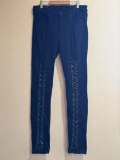 TRUE RELIGION JENNIE Curvyレースアップ デニム W29