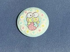 サンリオキャラクターズ 刺繍缶バッジ けろけろけろっぴ