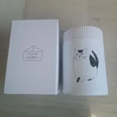仕事猫 これからしかられるネコ 陶器 湯呑み くまみね 叱られる猫