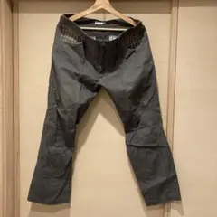 OAKLEY グレー ワークパンツ 刺繍ロゴ付き