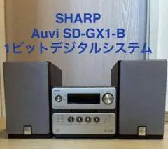 【極美品で希少】SHARP Auvi SD-GX1-B 1ビットデジタルシステム