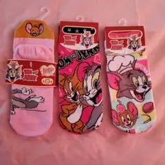 靴下　トムアンドジェリー