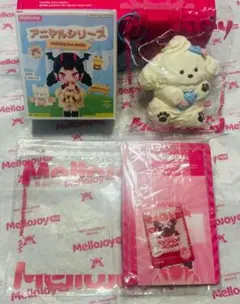 【激レア！】Mellojoy メロジョイスクイーズ アニマルシリーズ ４点set メロジョイ Mellojoy スクイーズ 新品 未開封 アニマル 4個 まとめ