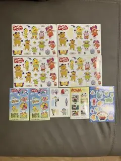 「ぐーチョコランタン」「おじゃる丸」「でこぼこフレンズ」シールまとめ売り　NHK