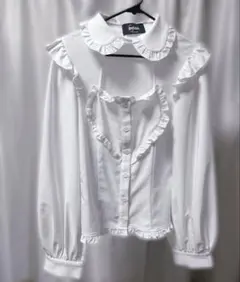 qooza IMVAL / Heart Shirt 長袖 ホワイト