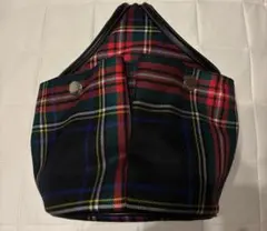 ‼️最終お値下げ‼️✨美品✨A VACATION BUCKET チェックバッグのサムネイル