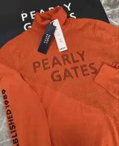 新品 パーリーゲイツ カシミヤタッチコットンタートルネックニット (7)3L