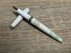 18K 750 PILOT パイロット 万年筆 花柄 革巻き ヴィンテージ 18K 750 PILOT パイロット 万年筆 花柄 革巻き ヴィンテージ - メルカリ