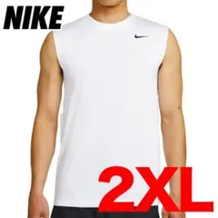 新品 ナイキ NIKE スリーブレス Tシャツ DX0992 ホワイト 2XL