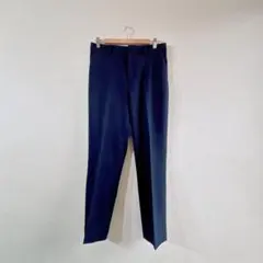 ユニクロ　スマートアンクルパンツ　黒　L 2WAYストレッチ　オフィス