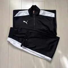 古着❗️Puma ブラック ジャージ セットアップ