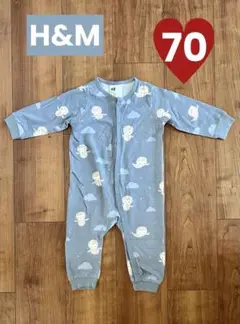 H&M カバーオール　ロンパース　70〜80センチ