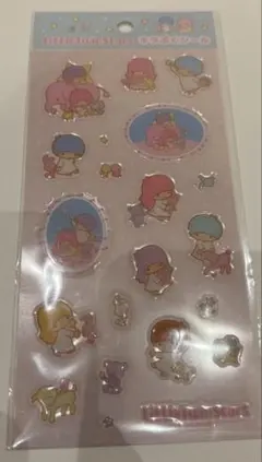 さ*ゅ様 ［未開封］サンリオ　リトルツインシスターズ　キラぷくシール