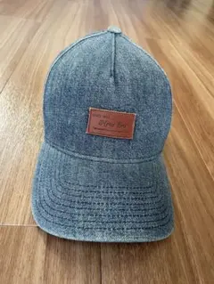 【New Era/ニューエラ】デニムキャップ レザーラベル付き✳︎