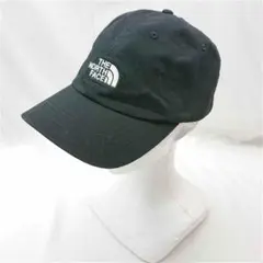 THE NORTH FACE ロゴ刺繍キャップ ブラック系 ユニセックス