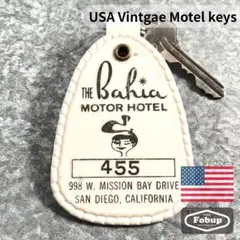 アメリカ製USA Vintage カリフォルニア州 モーテルキー No455