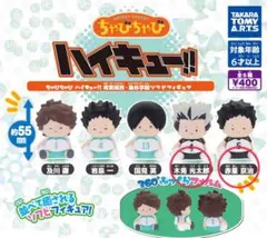 ちゃびちゃび ハイキュー!! 梟谷学園 ソフビフィギュア 木兎 赤葦