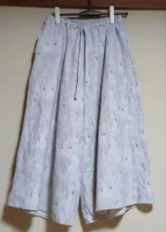 サマンサモスモス　ムーミンコラボ　ワイドパンツ