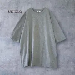 【ユニクロユー】エアリズム オーバーサイズ Tシャツ ボーダー XL メンズ