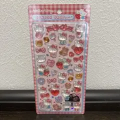 正規品 キティ 赤 ボンボンドロップシール 第2弾　サンリオ