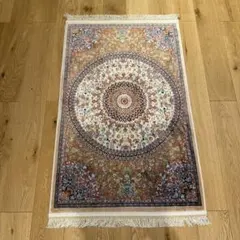 極美品 150万ノット ベルギー製 高級玄関マット 127×70 シャルボネル