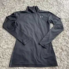 アンダーアーマー ヒートギア 長袖 SMサイズ 黒