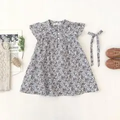 SOOR PLOOM 花柄 半袖ワンピース 4-5Y - メルカリ